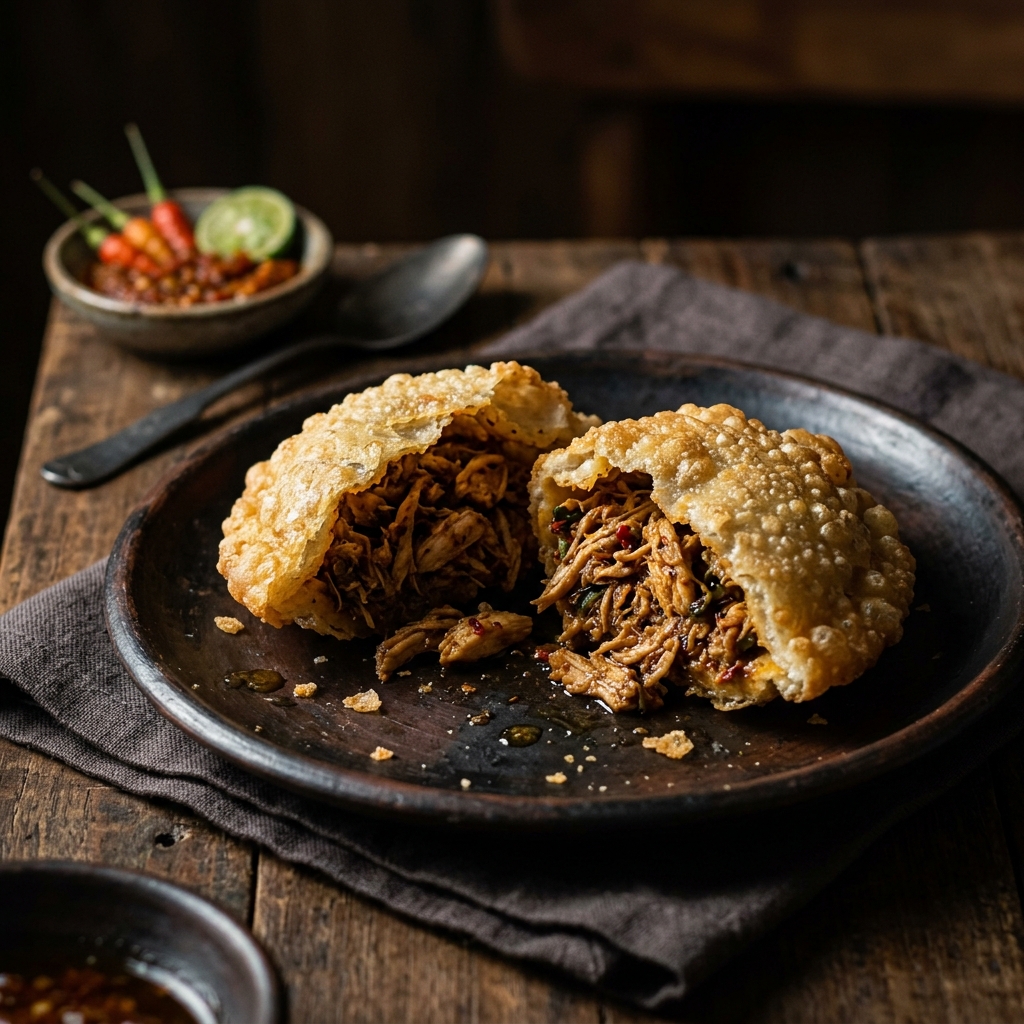Cireng Isi Ayam Suwir